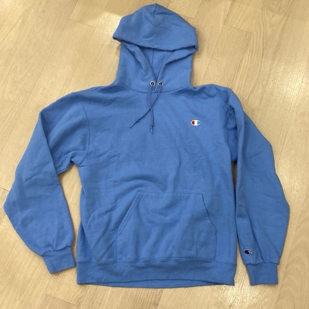 RARE Champion Baby Blue Sweater  Medium